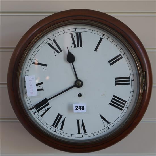 A fusee wall clock